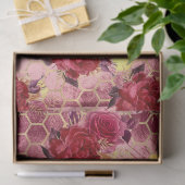 Ontwerp van de Bourgogne Bee-reeks, zeventien Tissuepapier (Geschenk)