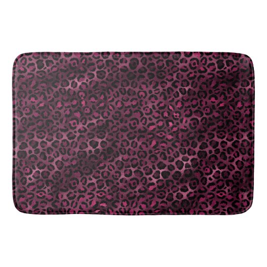 Ontwerp van de Bourgogne en de Gold Leopard-reeks Badmat (Voorkant)