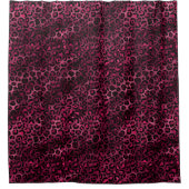 Ontwerp van de Bourgogne en de Gold Leopard-reeks  Douchegordijn (Voorkant)