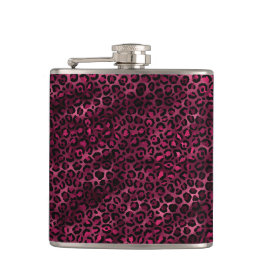 Ontwerp van de Bourgogne en de Gold Leopard-reeks Heupfles