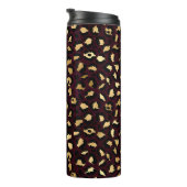 Ontwerp van de Bourgogne en de Gold Leopard-reeks  Thermosbeker (Geroteerd rechts)