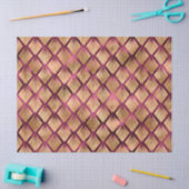 Ontwerp van de Bourgogne- en Gold Leopard-reeks 15 Tissuepapier (Craft)