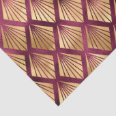 Ontwerp van de Bourgogne- en Gold Leopard-reeks 15 Tissuepapier (Detail)