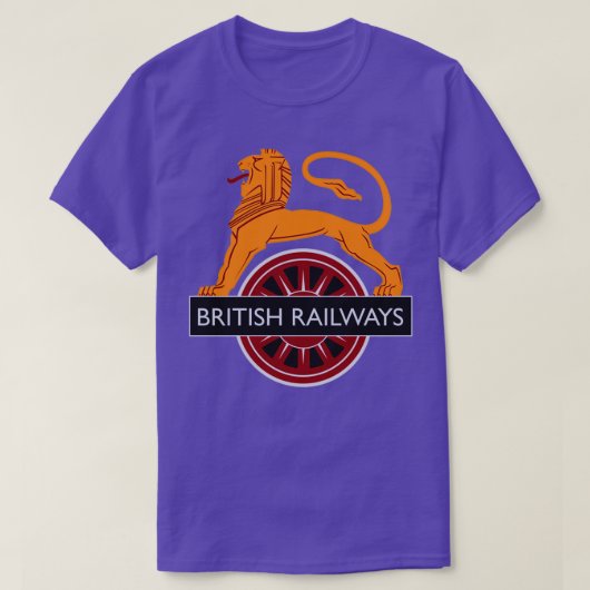  ontwerp van de Britse spoorwegen T-shirt (Design voorkant)