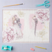 Ontwerp van de bruiloft 5 tissuepapier (Craft)