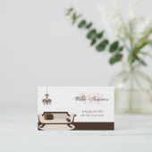 Ontwerp van de buitenkant van de Giraffe: Visiteka Visitekaartje (Staand voorkant)