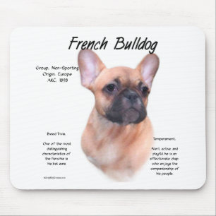 Ontwerp van de Bulldog-geschiedenis Muismat