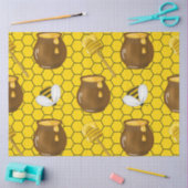 Ontwerp van de "Bumble Bee and Honey Series" 15 Tissuepapier (Craft)