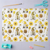 Ontwerp van de "Bumble Bee and Honey Series" 16 Tissuepapier (Craft)
