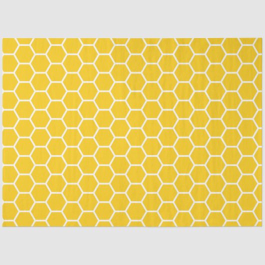 Ontwerp van de "Bumble Bee and Honey Series" 9 Tissuepapier (Voorkant)