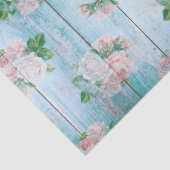 Ontwerp van de Chic Wood-reeks Shabby 5 Tissuepapier (Detail)