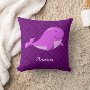 Ontwerp van de Cute Whale Kussen