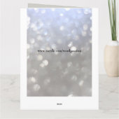 Ontwerp van de dag van de bruiloft kaart (Achterkant)