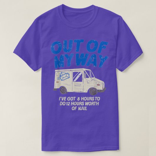 Ontwerp van de dichtheidsdriver voor levering t-shirt (Design voorkant)