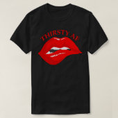 ontwerp van de dorst lip t-shirt (Design voorkant)