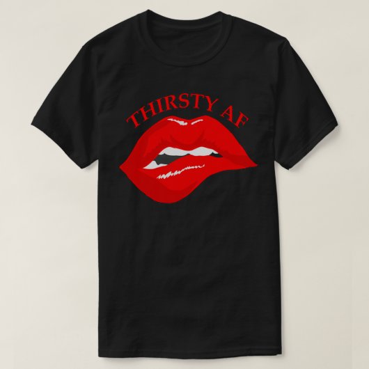 ontwerp van de dorst lip t-shirt (Design voorkant)