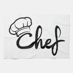 Ontwerp van de elegante schort voor chefs theedoek