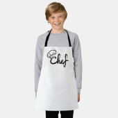 Ontwerp van de elegantie apron voor chefs schort (Gedragen)