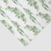 Ontwerp van de Eucalyptusreeks van de waterverf 10 Tissuepapier (Detail)