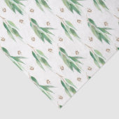 Ontwerp van de Eucalyptusreeks van de waterverf 14 Tissuepapier (Detail)