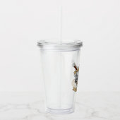 Ontwerp van de Fighter Dice Acryl Drinkbeker (Rechts)