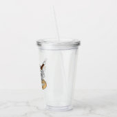 Ontwerp van de Fighter Dice Acryl Drinkbeker (Links)