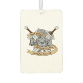 Ontwerp van de Fighter Dice Luchtverfrisser (Achterkant)