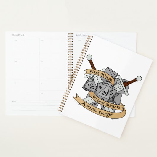 Ontwerp van de Fighter Dice Planner (Display)