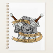 Ontwerp van de Fighter Dice Planner (Voorkant)