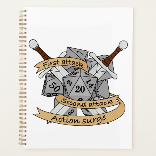 Ontwerp van de Fighter Dice Planner (Voorkant)