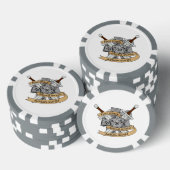Ontwerp van de Fighter Dice Poker Chips (Opstapeling)