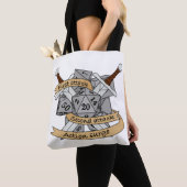 Ontwerp van de Fighter Dice Tote Bag (Dichtbij)
