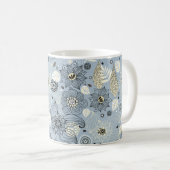 Ontwerp van de Floral herfst Koffiemok (Voorkant rechts)