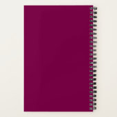 ontwerp van de frontnota notitieboek (Achterkant)