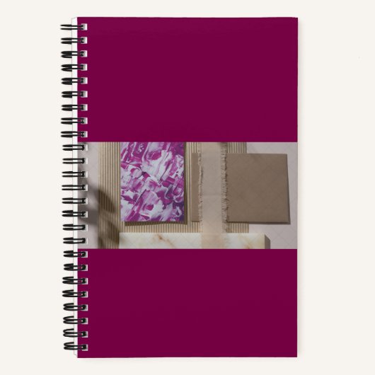 ontwerp van de frontnota notitieboek (Voorkant)