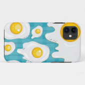 Ontwerp van de gevriesdroogde eieren Case-Mate iPhone case (Achterkant (horizontaal))