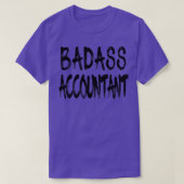 Ontwerp van de Geweldige accountant voor Badass Ac T-shirt (Design voorkant)