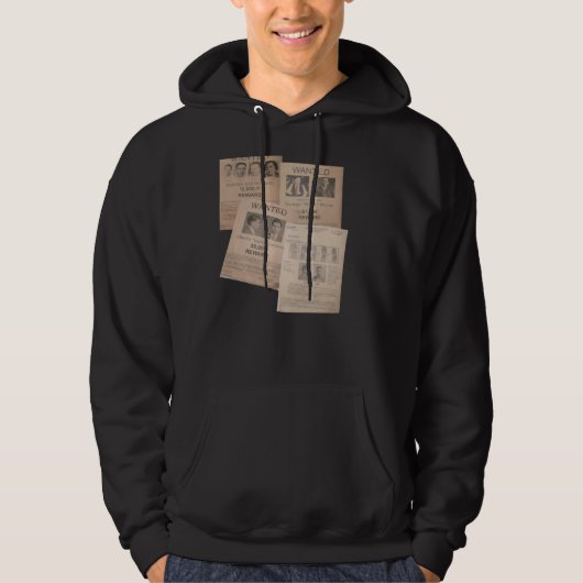 ontwerp van de gewenste poster collage coole hoes hoodie (Voorkant)