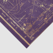 Ontwerp van de Gold Star-kaartreeks 12 Tissuepapier (Detail)