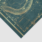 Ontwerp van de Gold Star-kaartreeks 24 Tissuepapier (Detail)