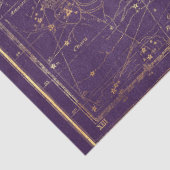 Ontwerp van de Gold Star Map 7 Tissuepapier (Detail)