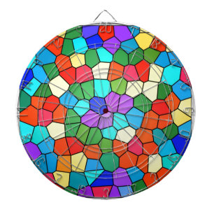 Ontwerp van de gordelglas dartbord