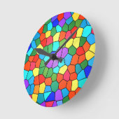 Ontwerp van de gordelglas ronde klok (Hoek)