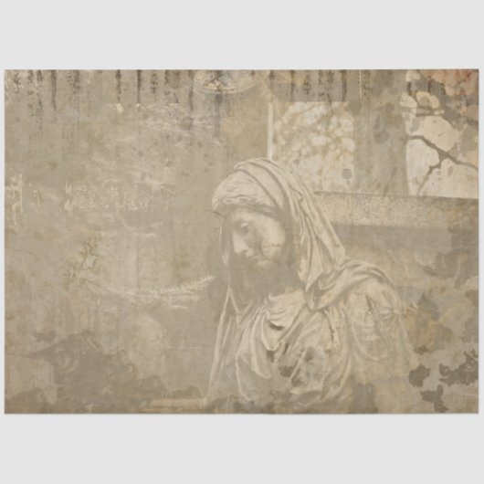 Ontwerp van de Gothic Angel-reeks 5 Tissuepapier (Voorkant)