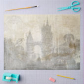 Ontwerp van de Gothic Castle-reeks 4 Tissuepapier (Craft)