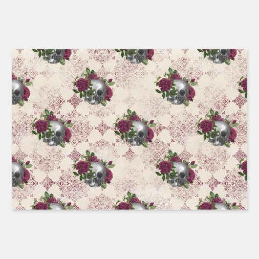 Ontwerp van de Gothic Councability Series 16 Inpakpapier Vel (Voorkant 3)