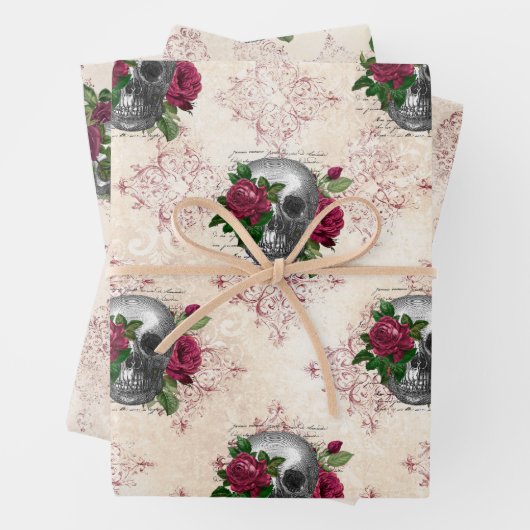 Ontwerp van de Gothic Councability Series 16 Inpakpapier Vel (In situ)