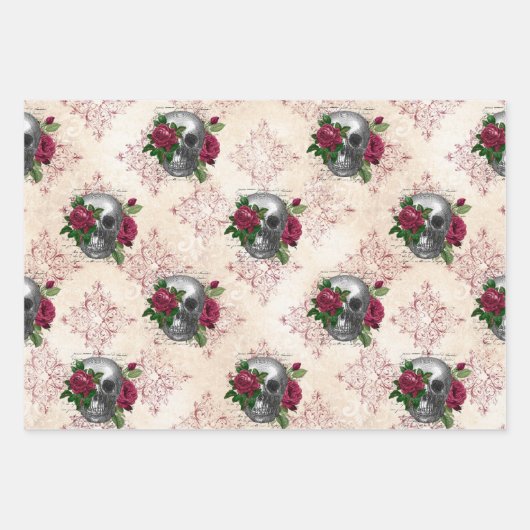 Ontwerp van de Gothic Councability Series 16 Inpakpapier Vel (Voorkant)