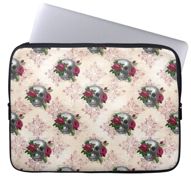 Ontwerp van de Gothic Councability Series 16 Laptop Sleeve (Voorkant)