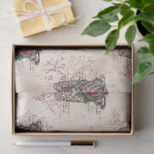 Ontwerp van de Gothic Countenance-reeks 8 Tissuepapier (Geschenk)